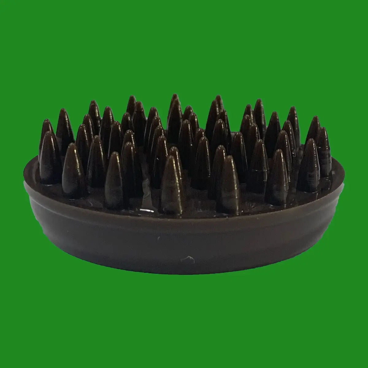 1x 46mm Brown Spiked Castor Cup Anti Slide Floor Carpet Furniture Protector - image 4 | Free standard UK delivery included | Discount Quality Products