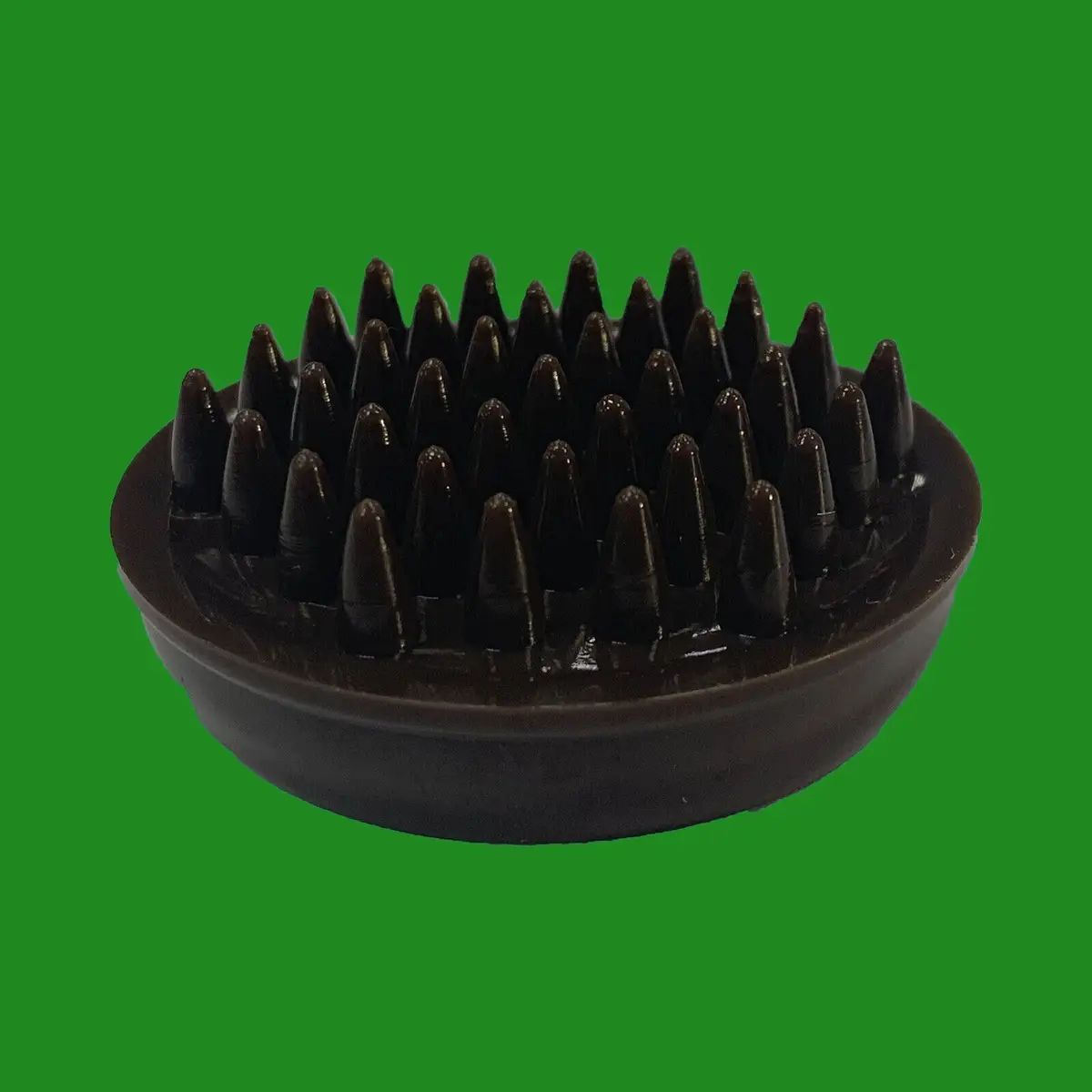 1x 46mm Brown Spiked Castor Cup Anti Slide Floor Carpet Furniture Protector - image 5 | Free standard UK delivery included | Discount Quality Products