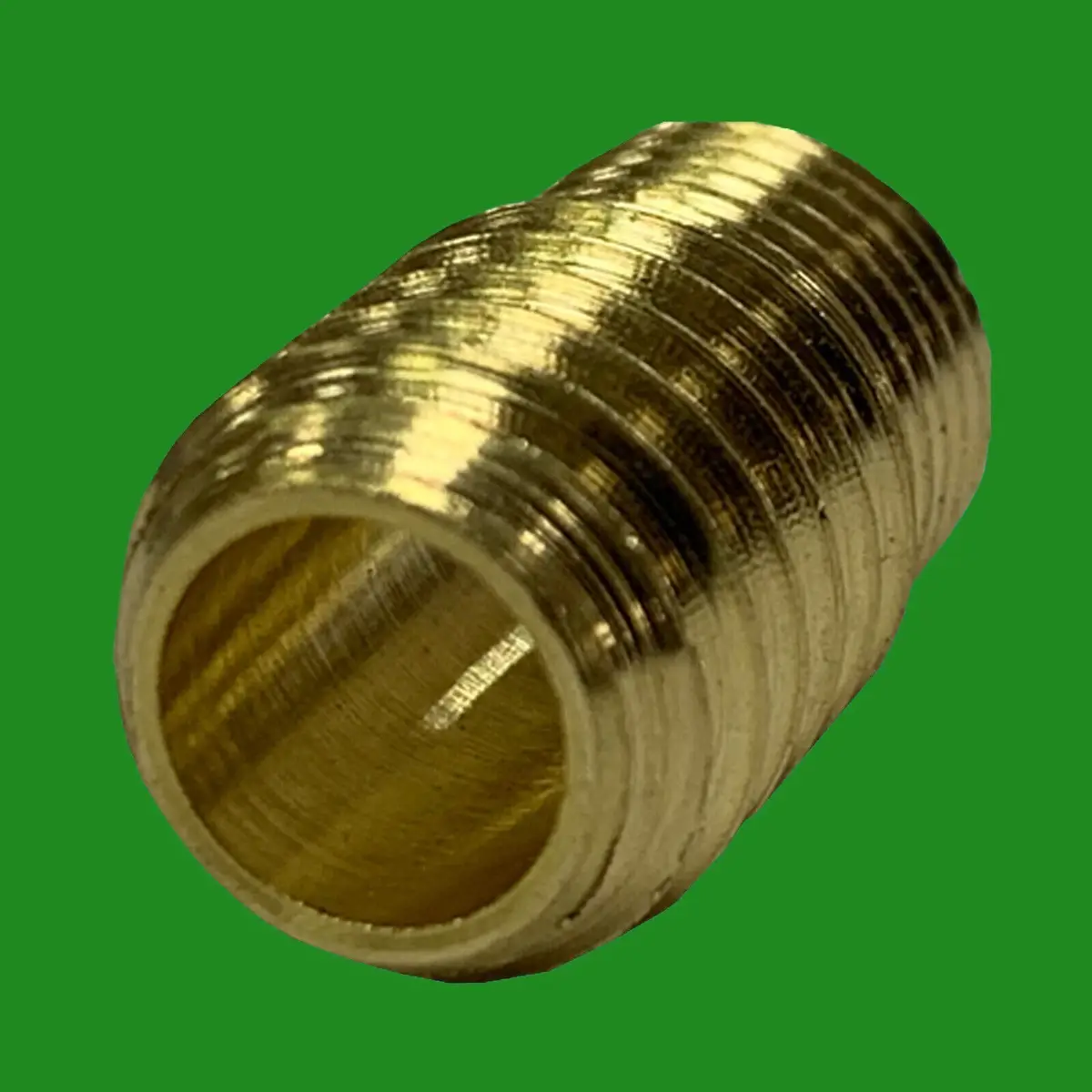 8x Brass Wood Nipple Screw 10mm x 7/16" Whitworth Desk Lamp Thread Converter - image 2 | Free standard UK delivery included | Discount Quality Products