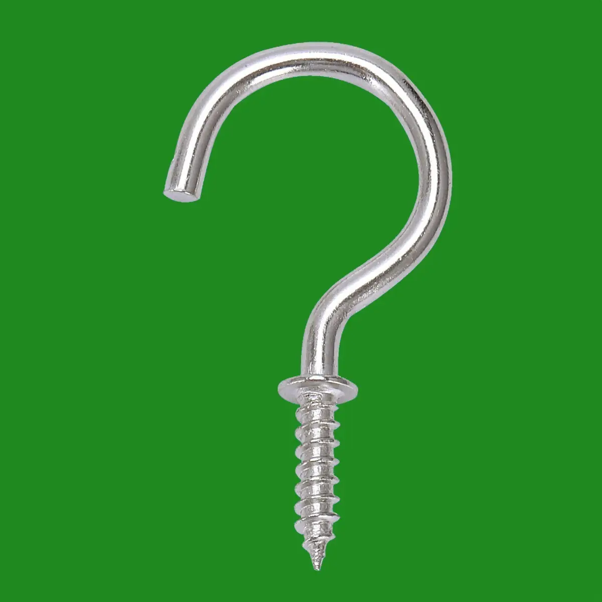 50x 25mm (1") Cup Hook Shouldered Dresser, Screw in, Wall Hanging, Kitchen - image 2 | Free standard UK delivery included | Discount Quality Products