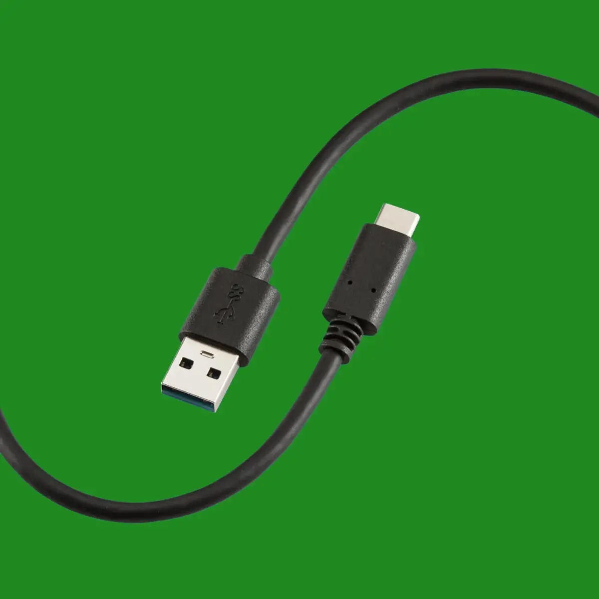 2x 1.5m USB-A to USB-C 60W Charge Sync Cable Type A to C Fast Charger Android