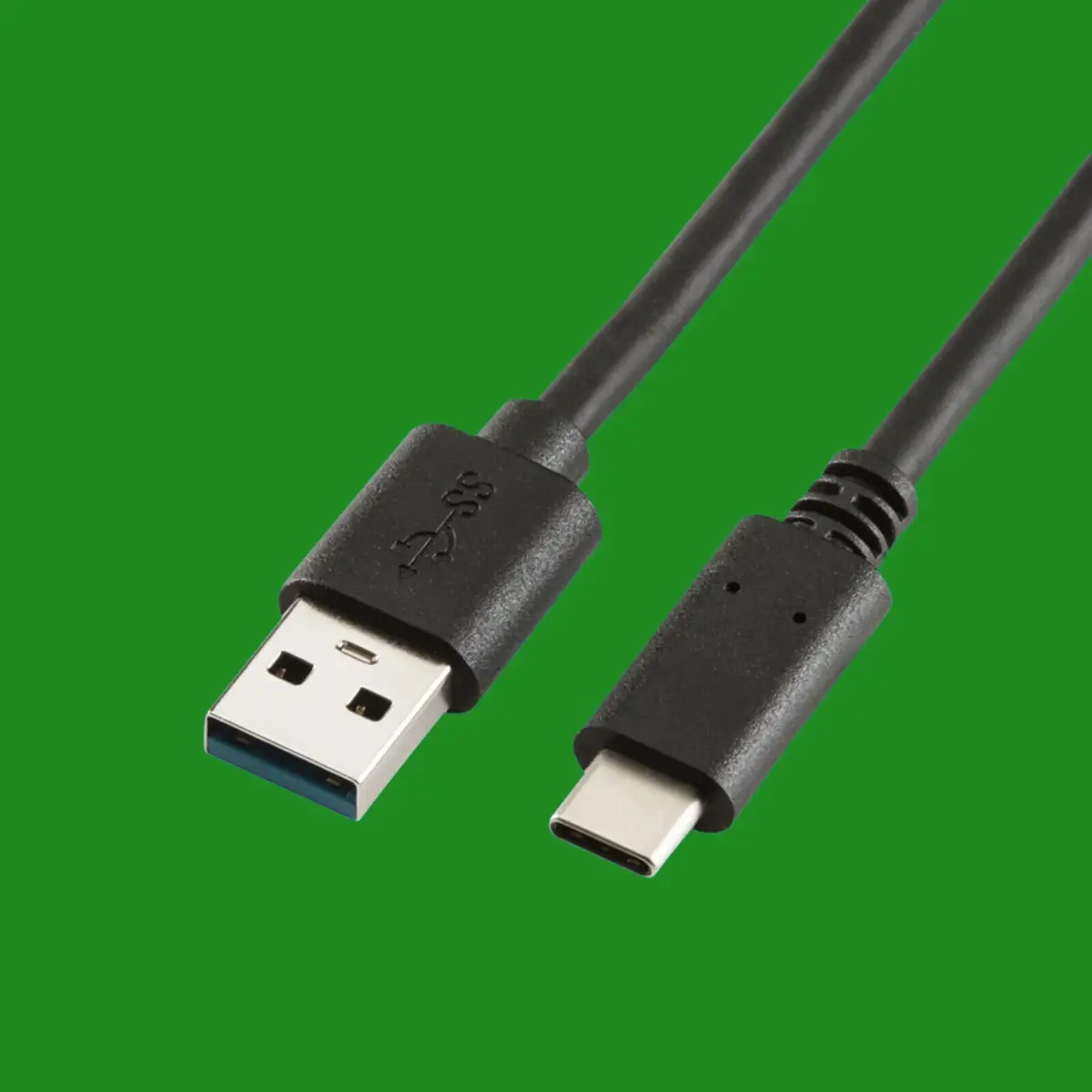 2x 1.5m USB-A to USB-C 60W Charge Sync Cable Type A to C Fast Charger Android - image 2 | Free standard UK delivery included | Discount Quality Products