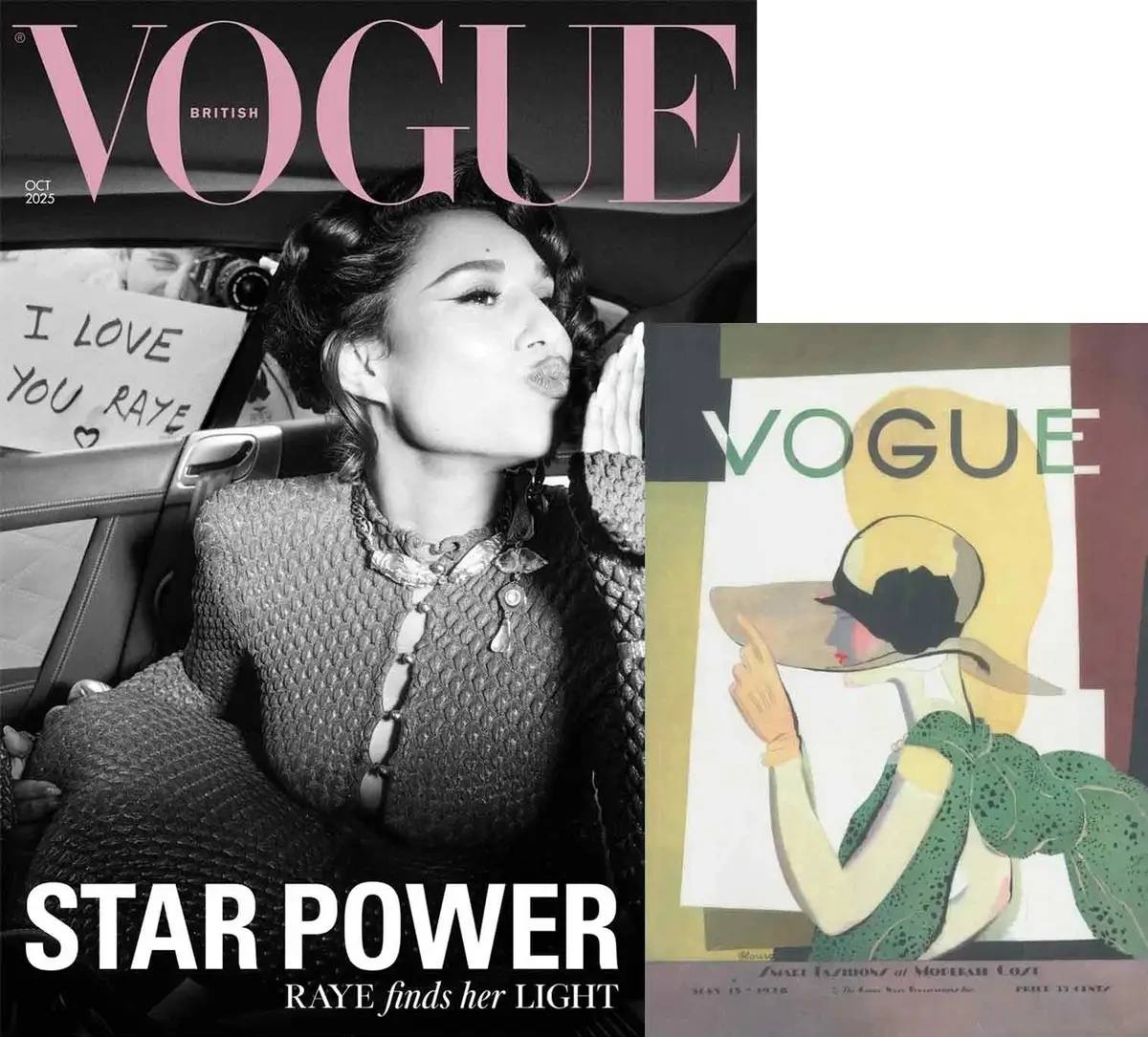 Vogue Magazine: Raye, F1 Lando Norris, Fashion, Free Notebook, Oct 2025, #1 - Free standard UK delivery included | Discount Quality Products
