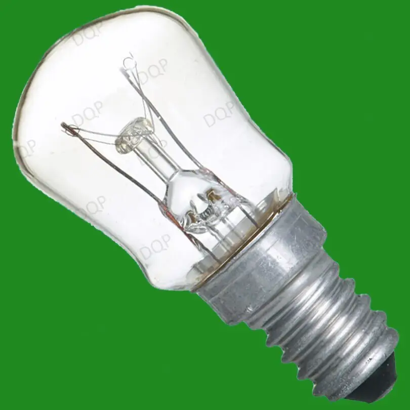8x 15W Refrigerator, Fridge, Freezer, Appliance Pygmy Light Bulbs SES, E14 Lamps