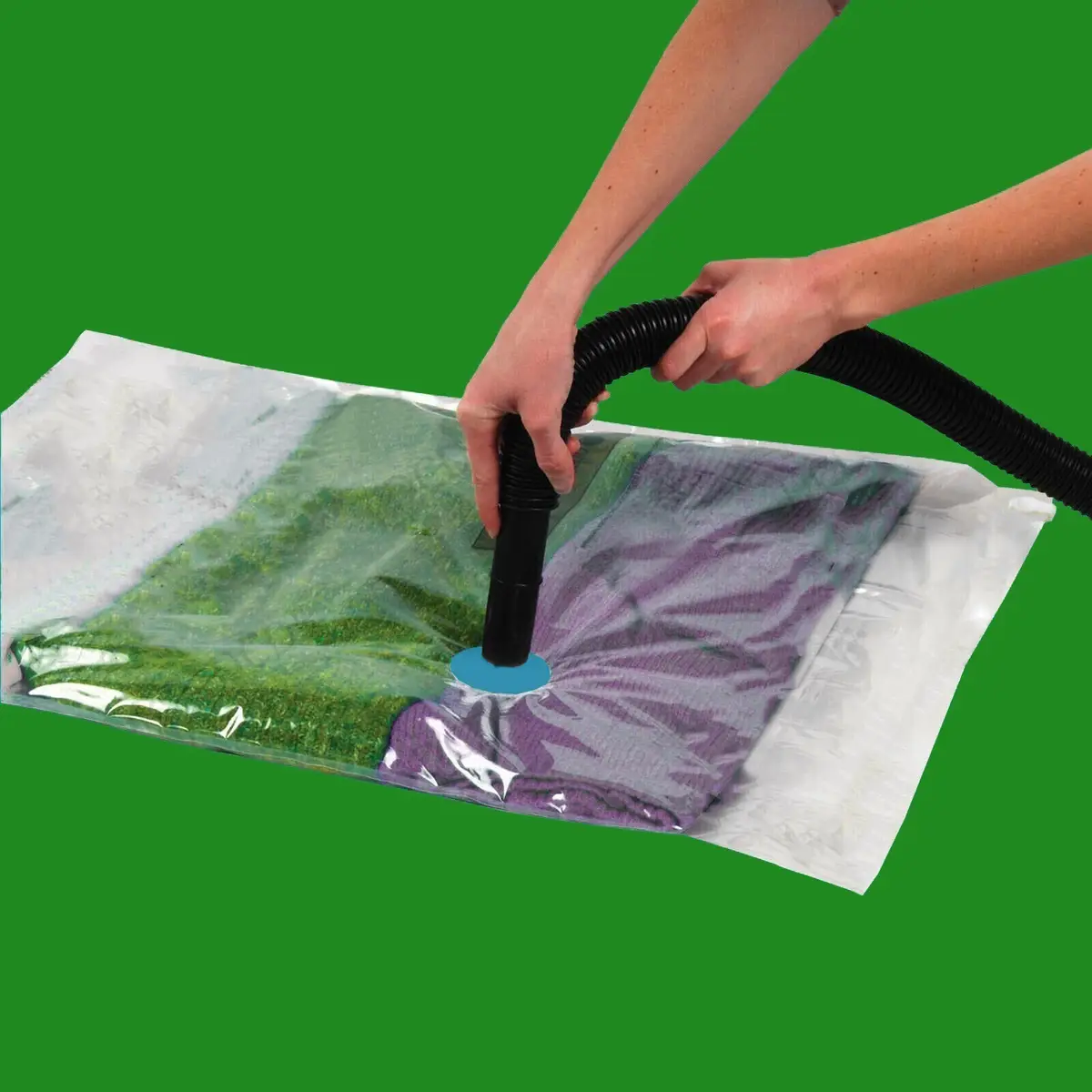 6x 50x70cm Travel Vacuum Bag, Zip Lock, Holiday Luggage Space Saving Suitcase - image 5 | Free standard UK delivery included | Discount Quality Products