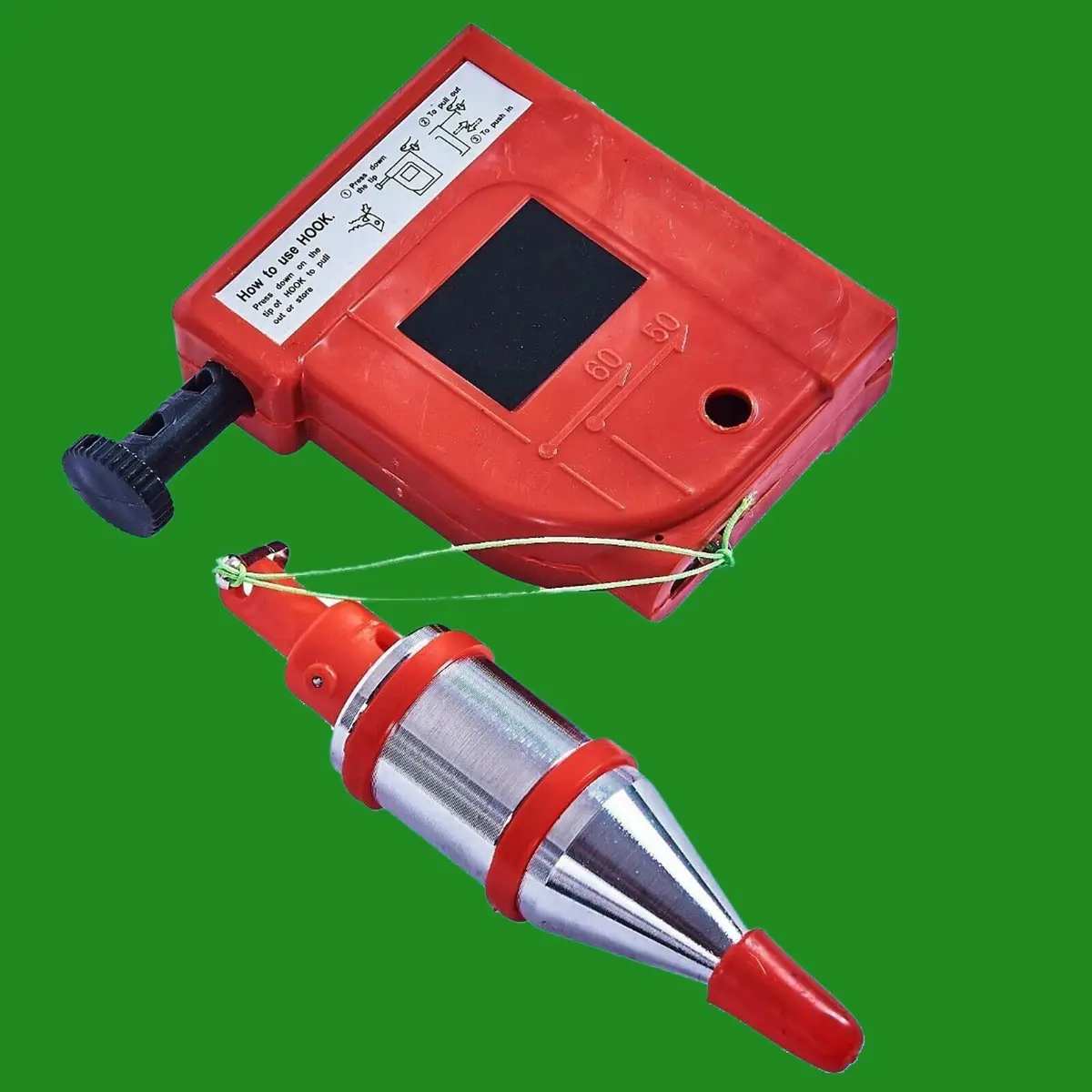 Magnetic Plumb Bob With Line Set, Vertical Building Leveller Measuring Tool