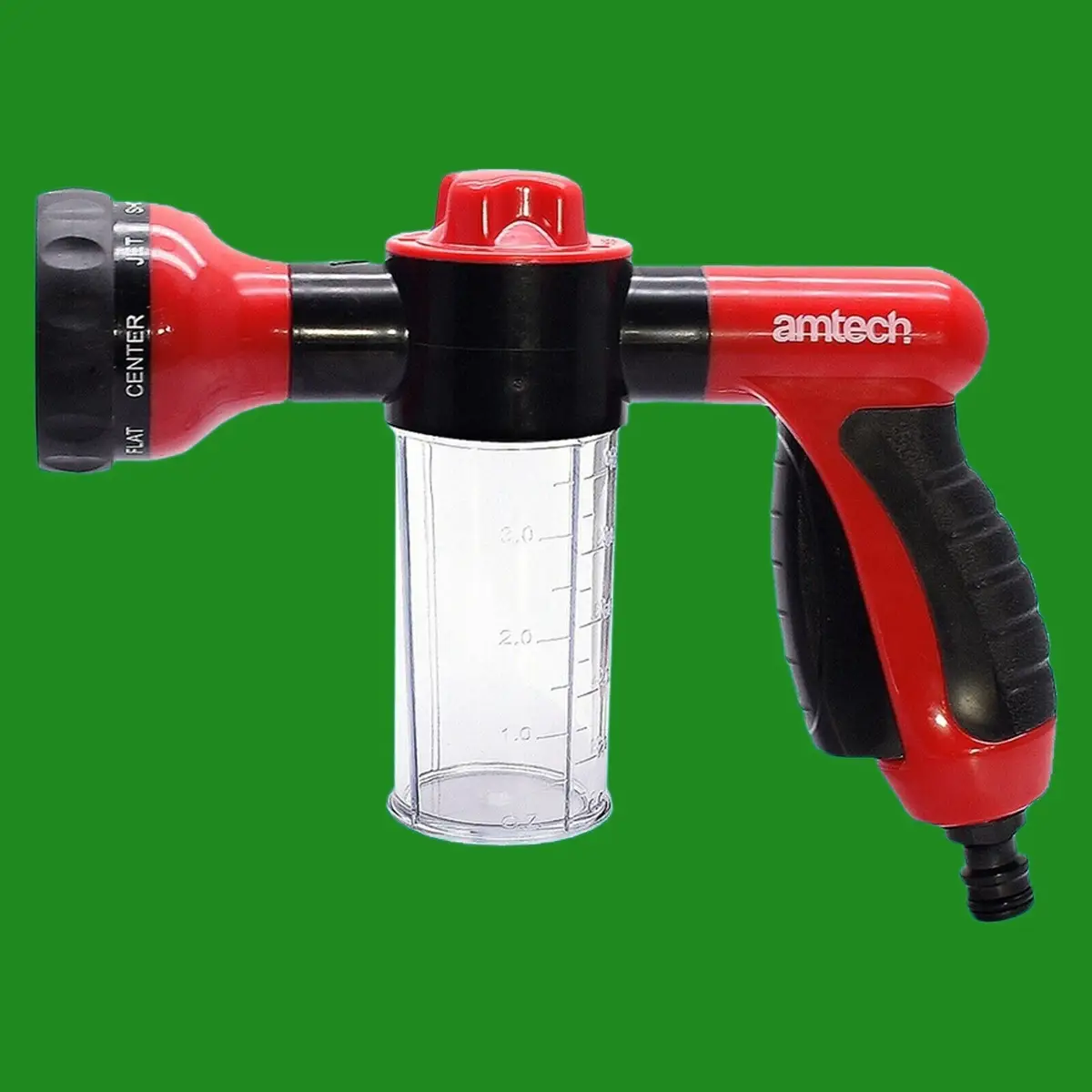 1x 8 Function Sprayer Car Wash &amp; Garden Water Hose Gun Adjustable Multi Pattern