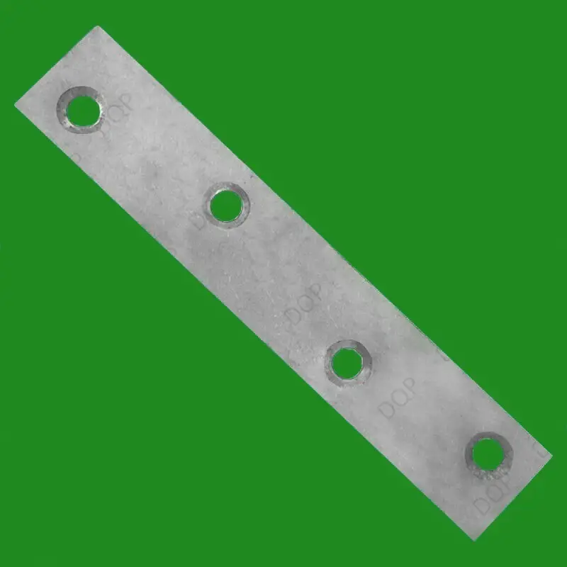 100x 100mm (4") Flat Steel Bracket Straight Mending Plates Repair Fixing Joining