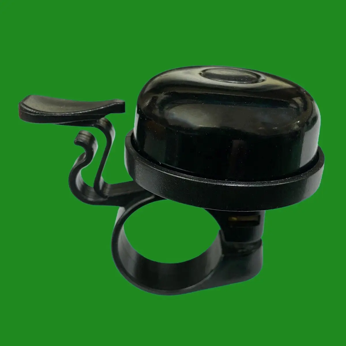 1x Black Bike &amp; Scooter Safety Bell Horn, Loud 110db, Bicycle Cycling, Aluminium