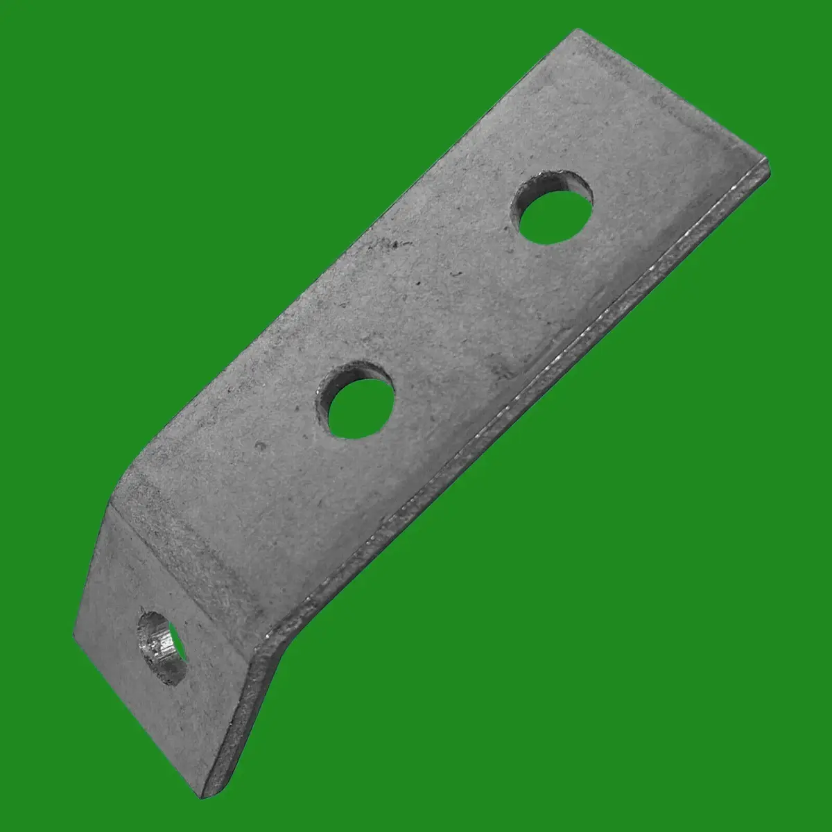 6x 38mm x 14mm, 130 Degree Angle Asymmetric Steel Corner Braces, 3 Hole Brackets - image 2 | Free standard UK delivery included | Discount Quality Products
