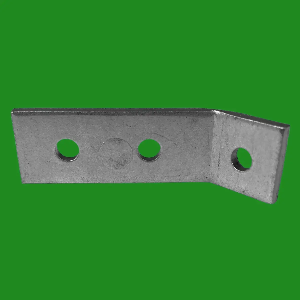 6x 38mm x 14mm, 130 Degree Angle Asymmetric Steel Corner Braces, 3 Hole Brackets - image 3 | Free standard UK delivery included | Discount Quality Products