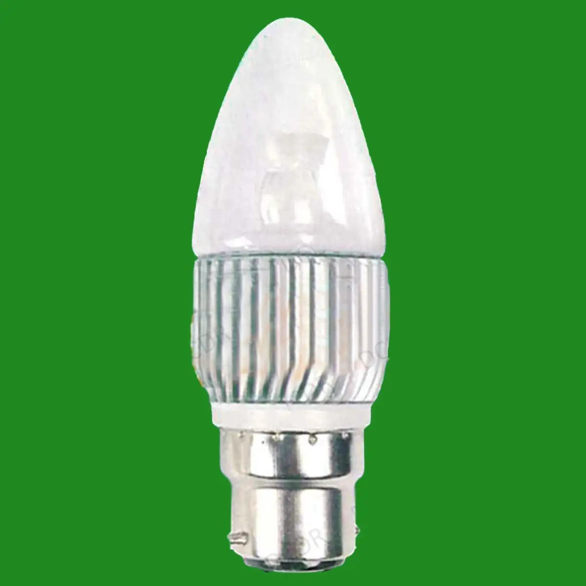 4x 4W Ultra Low Energy Candle LED Instant On Light Bulbs BC B22 Cool White 4000K - image 2 | Free standard UK delivery included | Discount Quality Products