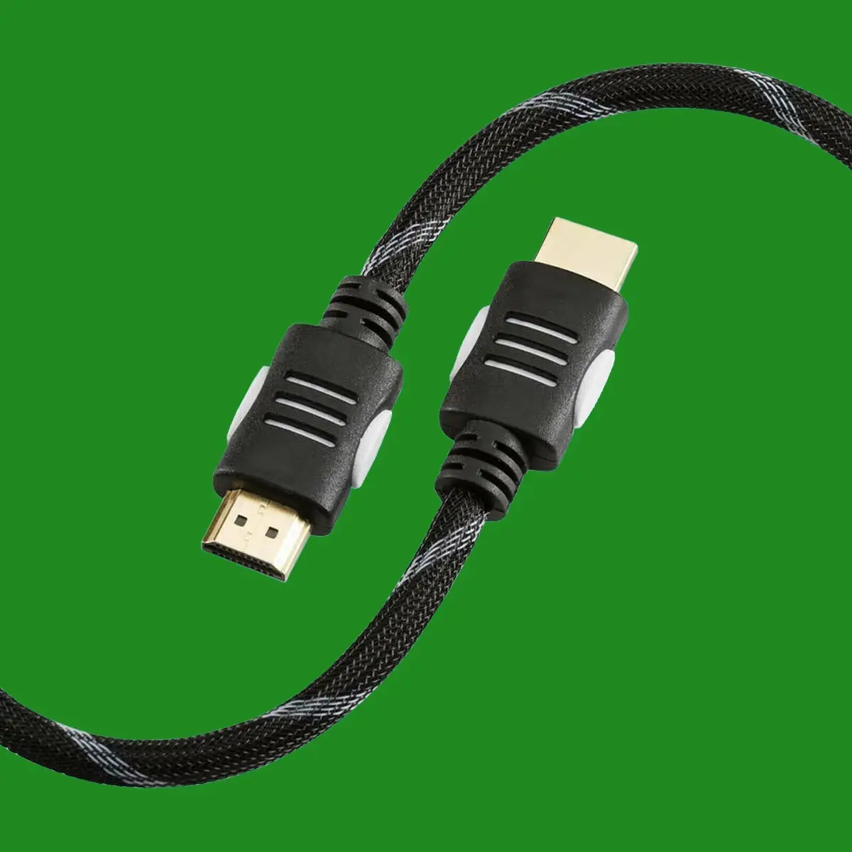 2m Long HDMI to HDMI 2.0 Braided 4k 60Hz High Speed TV Cable Connector HDR 3D