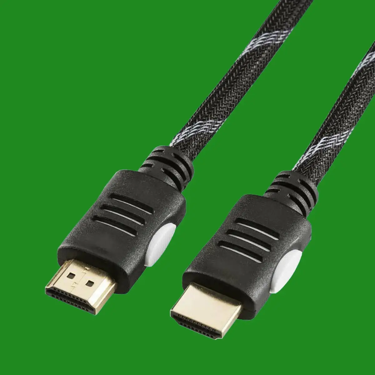 2m Long HDMI to HDMI 2.0 Braided 4k 60Hz High Speed TV Cable Connector HDR 3D - image 2 | Free standard UK delivery included | Discount Quality Products