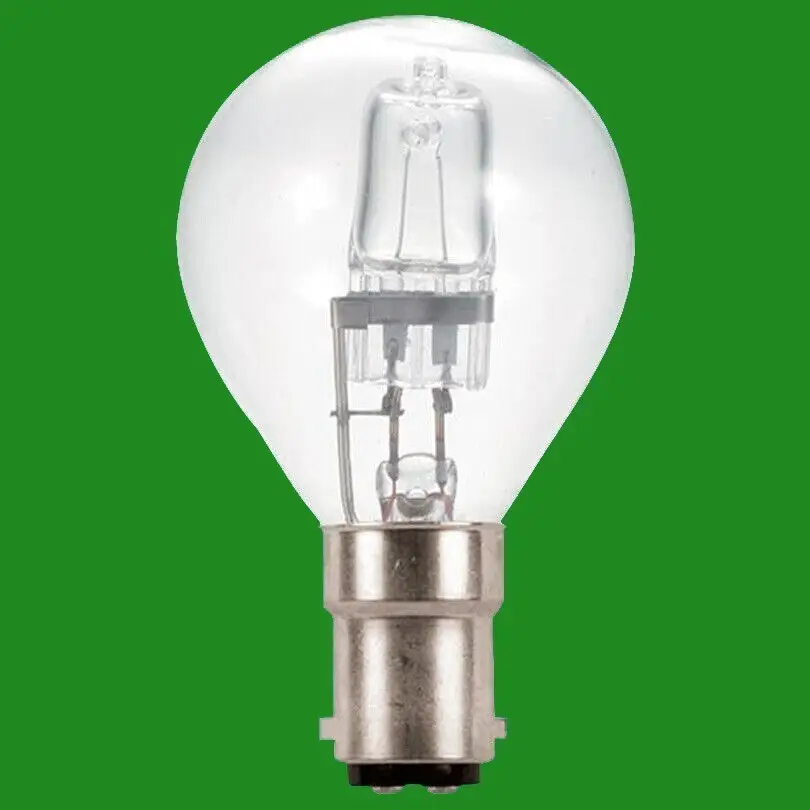 8x 42W Halogen Dimmable Clear Golf G45 Round Mini Globe Light Bulbs Lamp SBC B15
