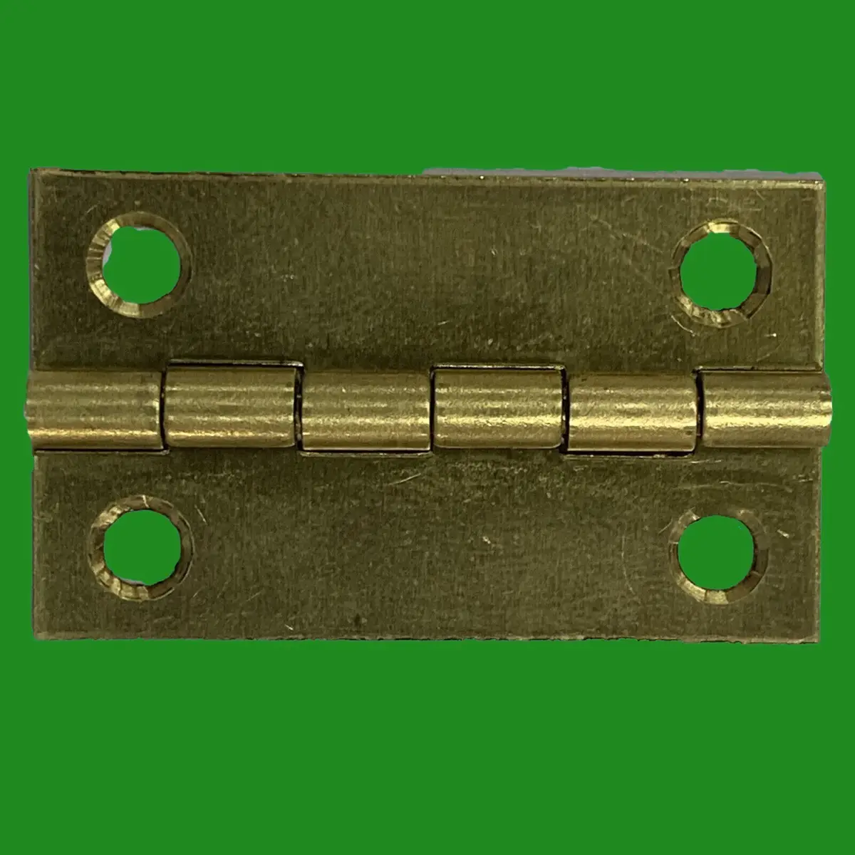 2x Brass 1.5" (38mm) Door Butt Hinges Lounge, Kitchen, Bedroom, Bathroom Study