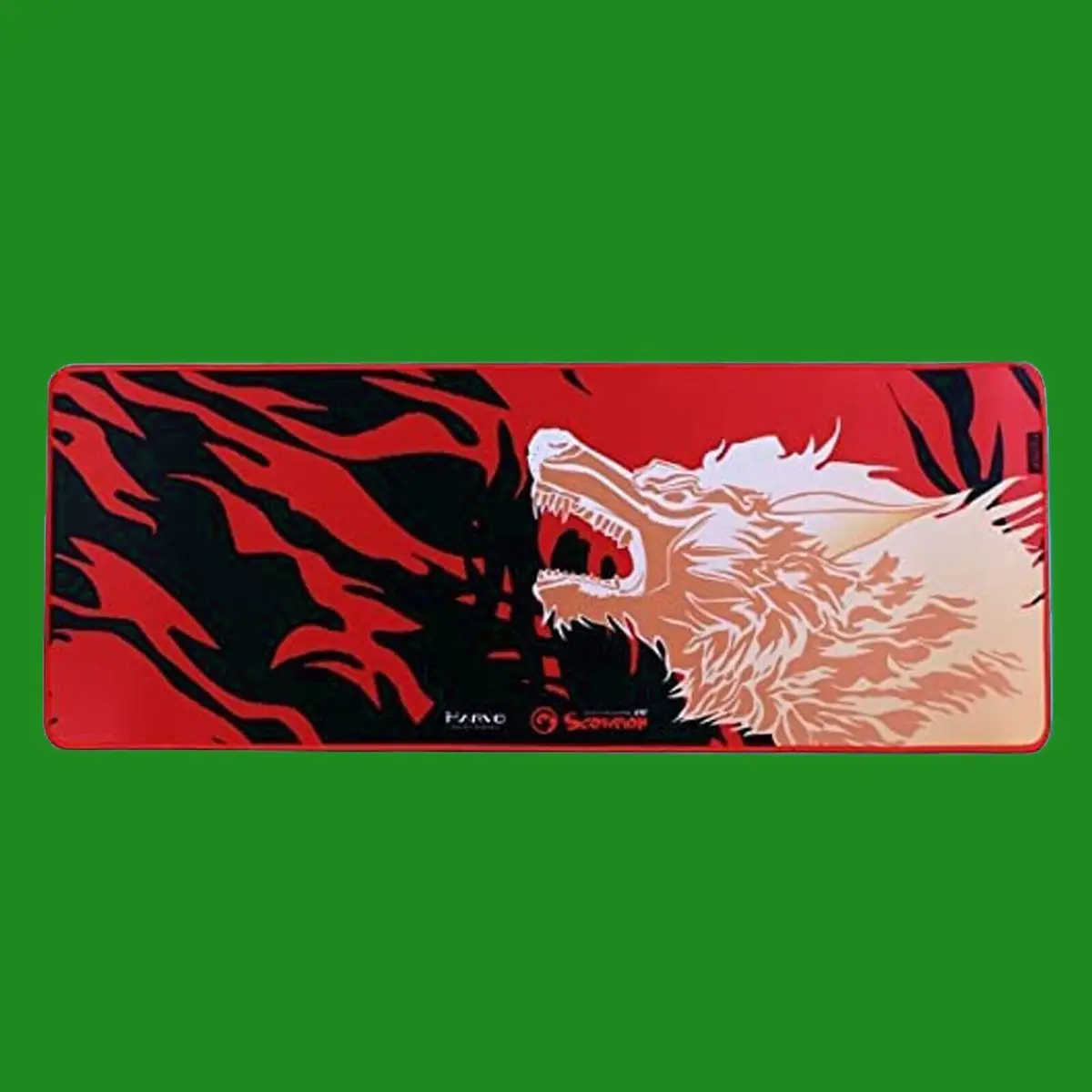 1x XL Gaming Mousepad Mat Waterproof Non-Slip Rubber Base Red Black 770 x 295mm - image 3 | Free standard UK delivery included | Discount Quality Products