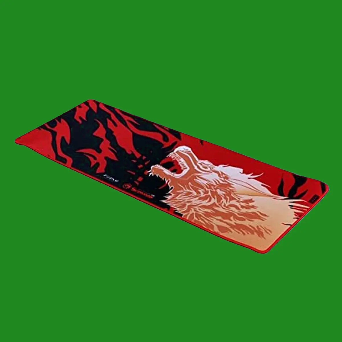 1x XL Gaming Mousepad Mat Waterproof Non-Slip Rubber Base Red Black 770 x 295mm - image 4 | Free standard UK delivery included | Discount Quality Products