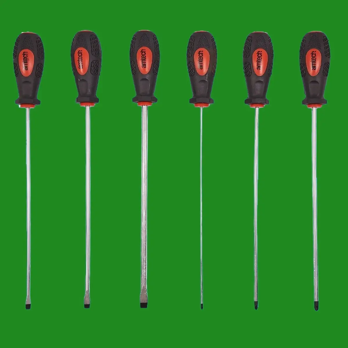 6pc 320mm Long Reach Screwdrivers Phillips & Slotted Magnetic Tips PH0 PH1 PH2 - image 4 | Free standard UK delivery included | Discount Quality Products