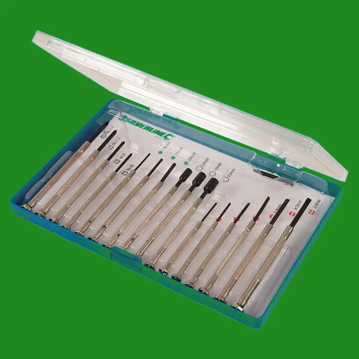 16pc Jewellers Precision Screwdriver Set Phillips, Slotted, Hex & Nut Drivers - image 3 | Free standard UK delivery included | Discount Quality Products