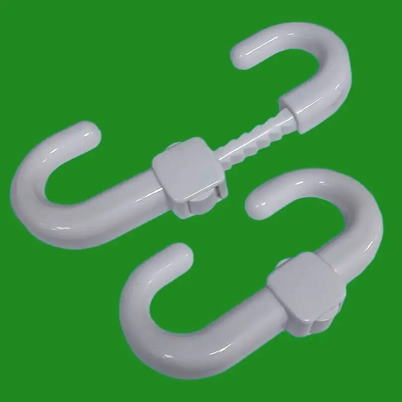 2x Cabinet Slide Lock For Handles, Knobs, Drawers, Cupboard, Home &amp; Child Safety