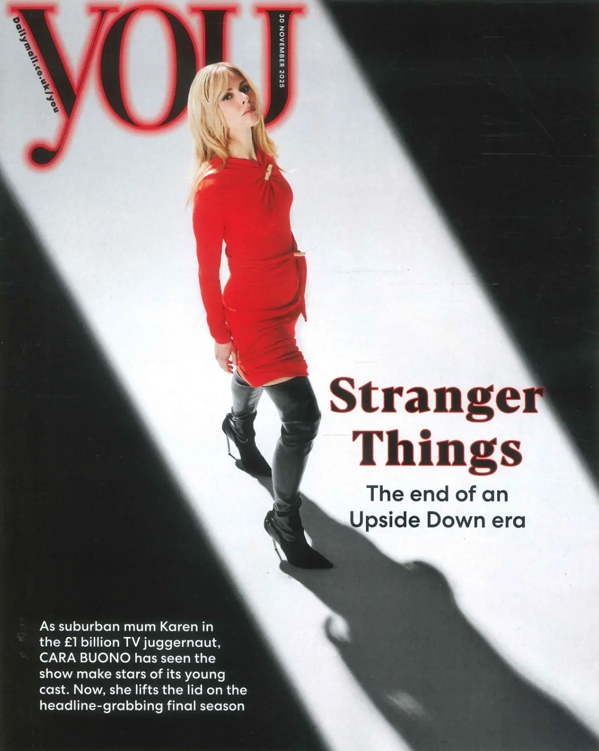 You Magazine: Stranger Things, Cara Buono, Kirstie Allsopp, Fashion, 30.11.25 - Free standard UK delivery included | Discount Quality Products