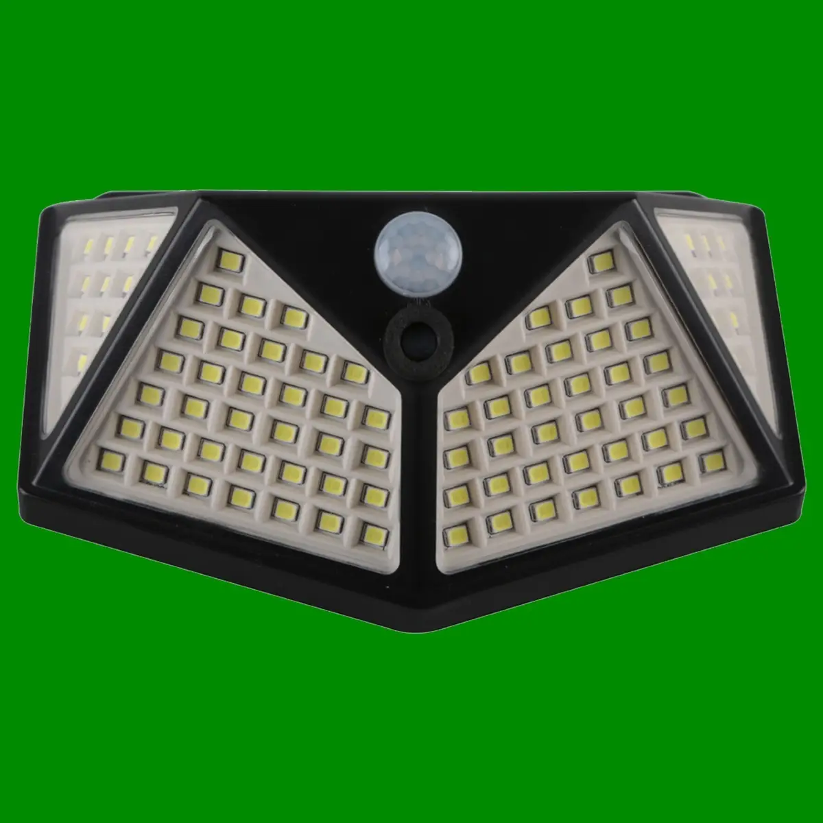1x 100 LED Solar Powered PIR Motion Sensor Rechargeable Outdoor Security Light - image 2 | Free standard UK delivery included | Discount Quality Products