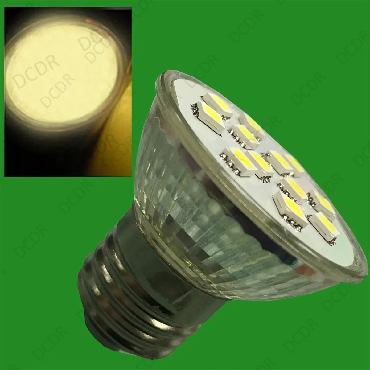 6x 3W ES E27 Epistar SMD 5050 LED Spot Light Bulbs 2700K Warm White Lamps