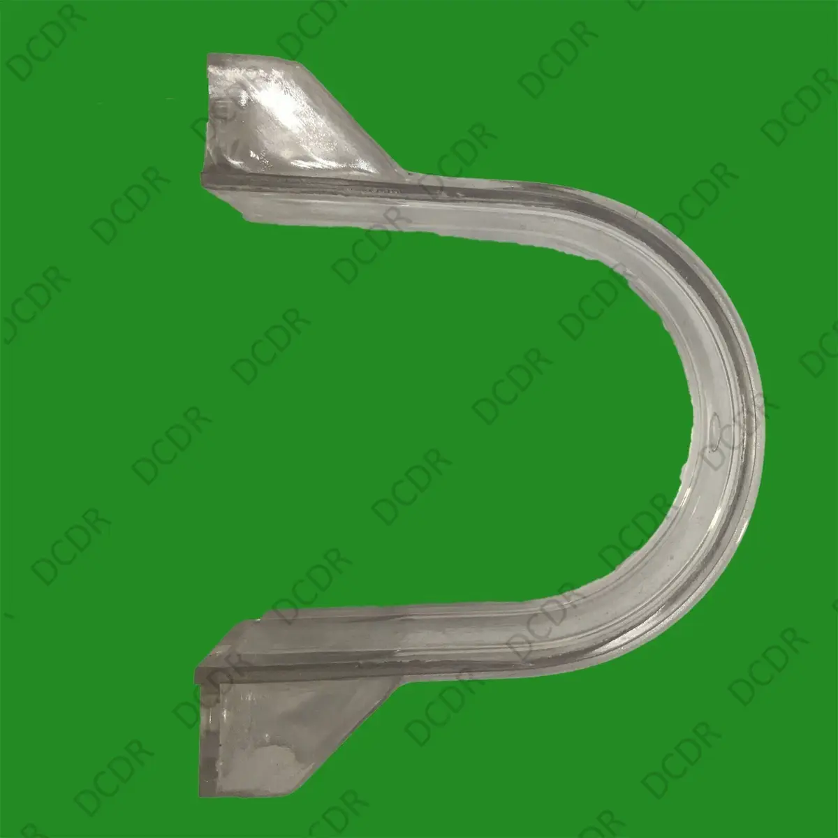 2x Clear Plastic LED Tube Support Clips for 1m Strip Light Lamp, Strain Relief - image 2 | Free standard UK delivery included | Discount Quality Products