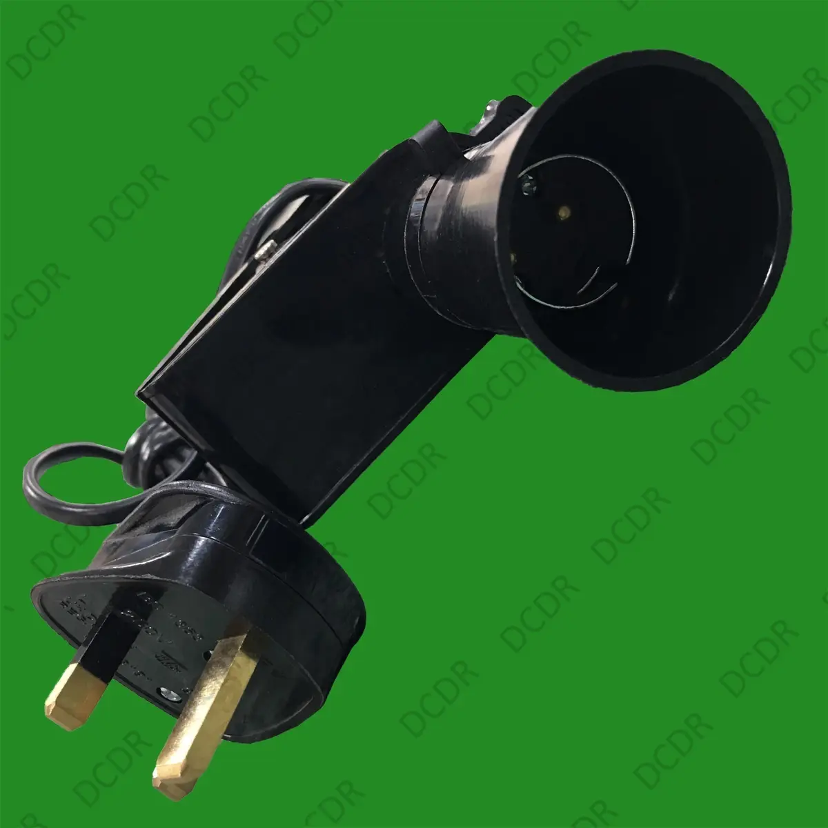 2x 2m Clamp On Light, Fix Attach Grip Clip to Anywhere B22 socket UK Plug Black - image 3 | Free standard UK delivery included | Discount Quality Products
