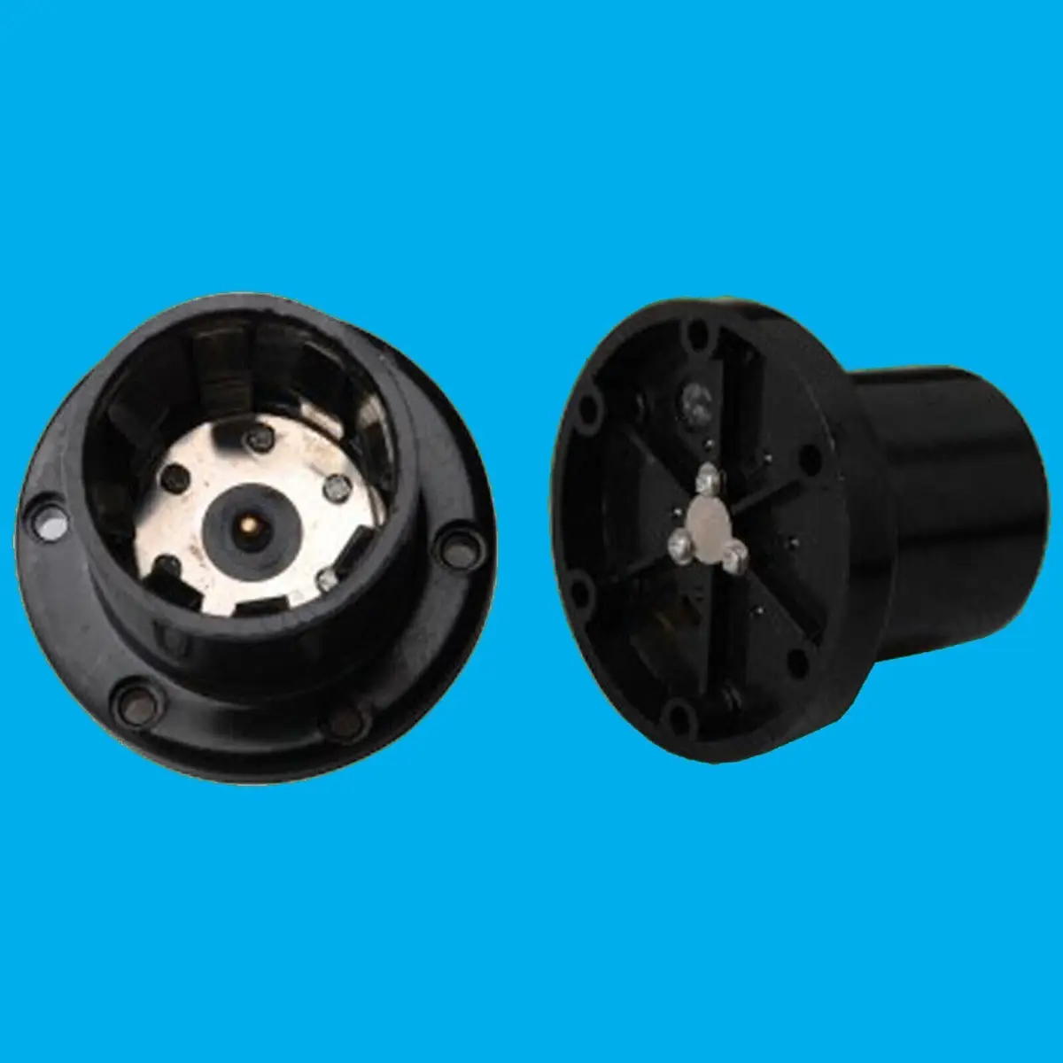 4x Quick Test, Push-In E40, Goliath Screw, GES, Surface Mounted, Bulb Holder