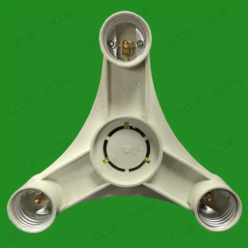 E40 to 3x E27 Light Bulb Socket Convertor Adaptor GES to ES Warehouse Lamp Photo - image 2 | Free standard UK delivery included | Discount Quality Products