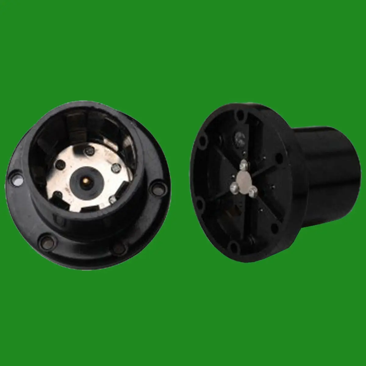 8x Quick Test, Push-In E27, Edison Screw, ES, Surface Mounted, Light Bulb Holder