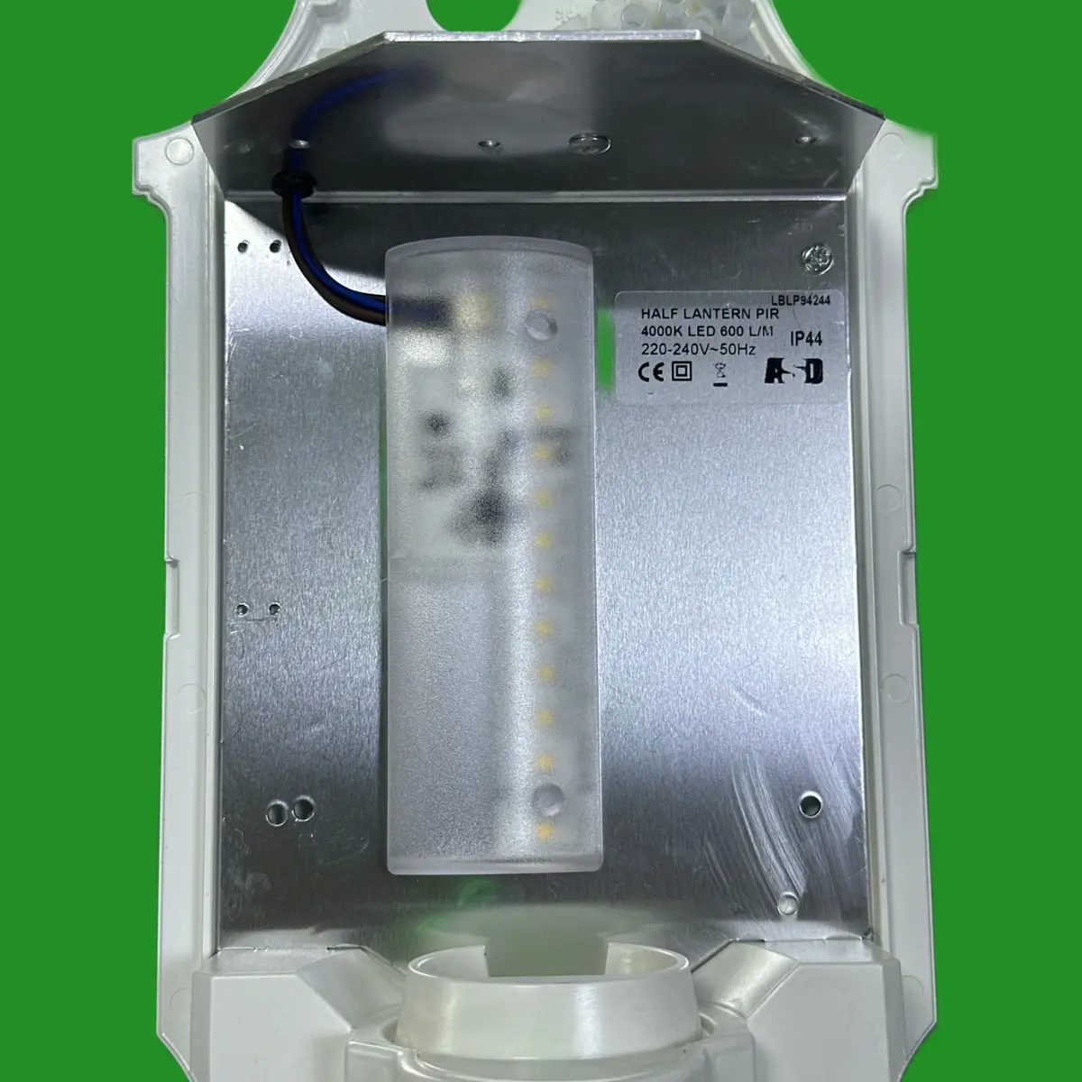 ASD 7.4W LED White Half Lantern HI-LOW PIR Motion Sensor Security Wall Light - image 4 | Free standard UK delivery included | Discount Quality Products