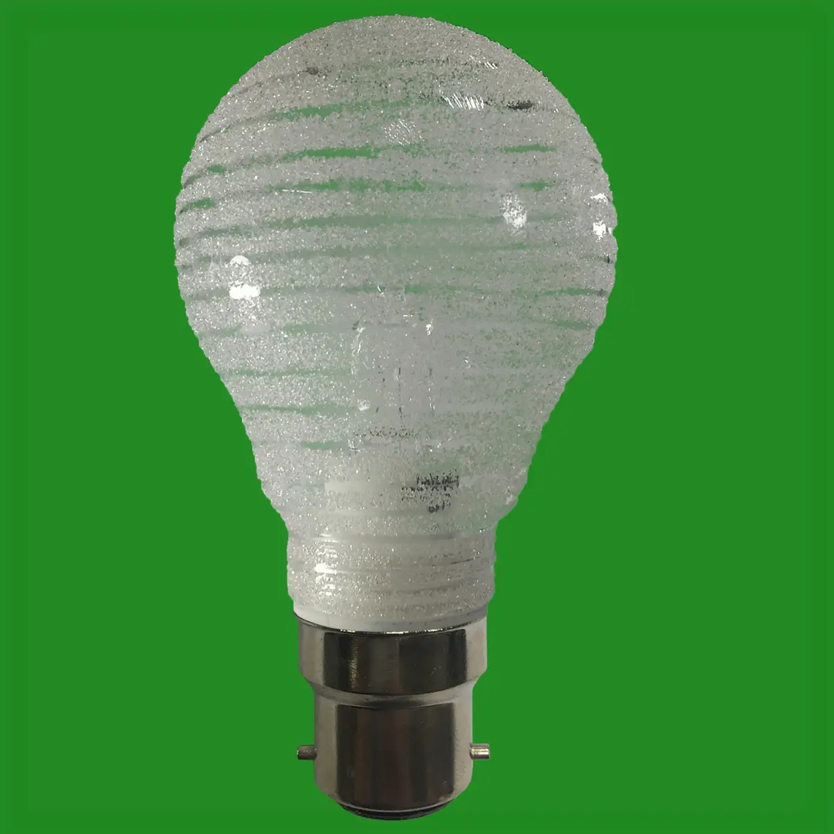 10x 28W Dimmable Halogen Decorative Horizontal Striped GLS Light Bulb BC B22 - image 3 | Free standard UK delivery included | Discount Quality Products