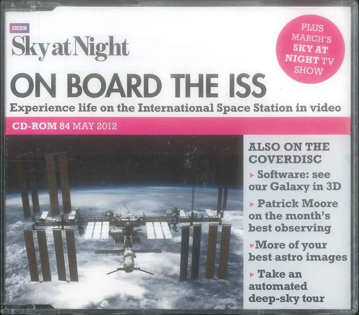 BBC Sky at Night CD-ROM, On Board the ISS, #84 May 2012, Windows, Mac