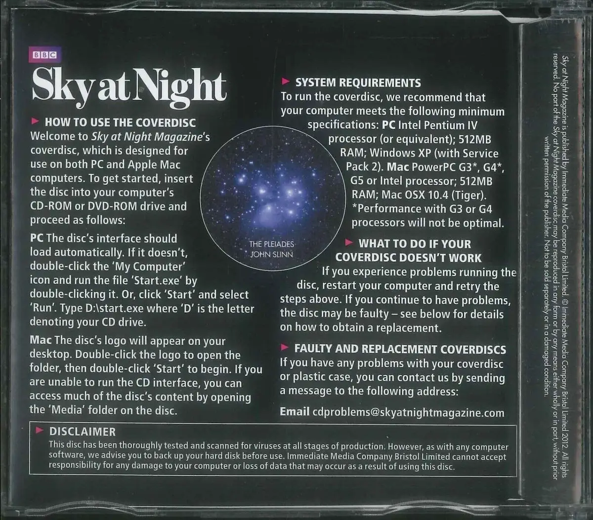 BBC Sky at Night CD-ROM, On Board the ISS, #84 May 2012, Windows, Mac - image 2 | Free standard UK delivery included | Discount Quality Products