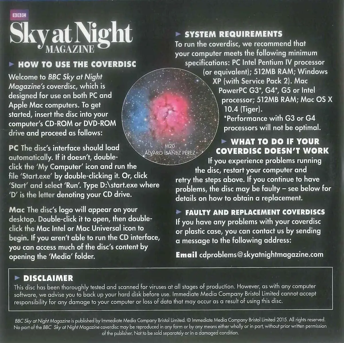 BBC Sky at Night CD-ROM, Rosetta Nears the Sun #124 September 2015, Windows, Mac - image 2 | Free standard UK delivery included | Discount Quality Products