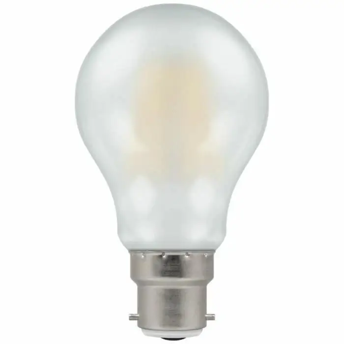 7.5W (=60W) Crompton Dimmable Pearl LED Filament Light Bulb 2700K BC B22 Bayonet - image 2 | Free standard UK delivery included | Discount Quality Products