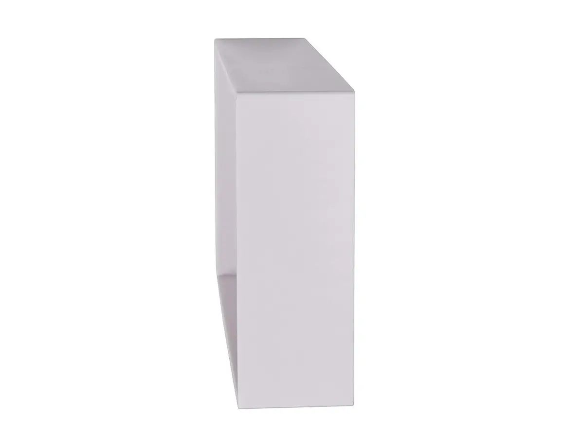 25mm Deep Square Edge 2 Gang Surface Wall Mount Socket Pattress Moulded Back Box - image 4 | Free standard UK delivery included | Discount Quality Products