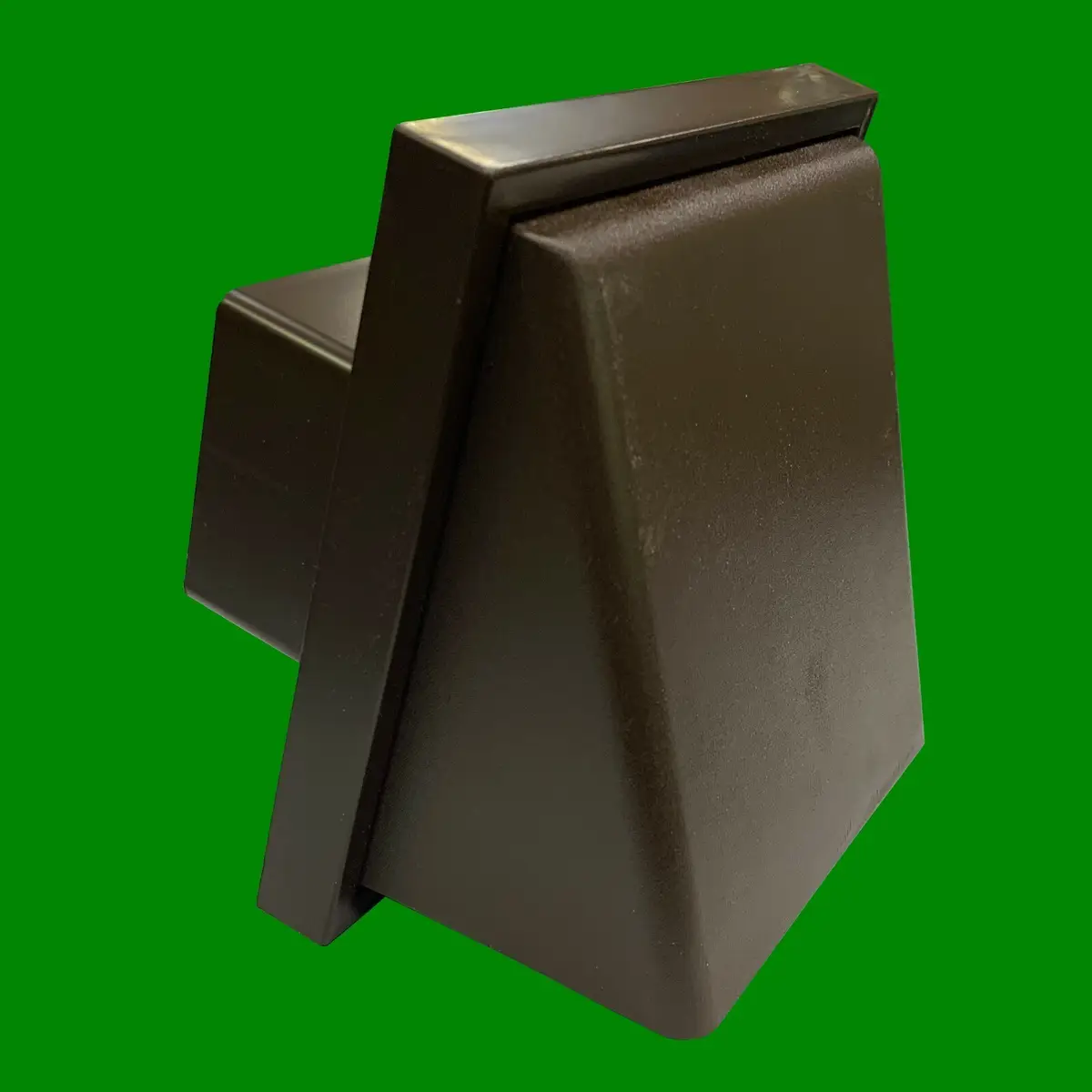 115mm x 58mm Brown Ducting Cowl with Gravity Flap Air Vent Grille Hose Cap Cover - image 4 | Free standard UK delivery included | Discount Quality Products
