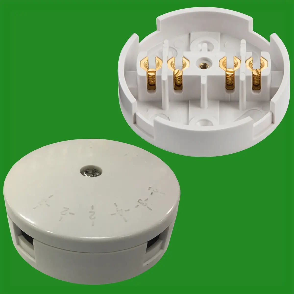 20A Junction Box 4 Terminals White Electrical Connection Fitting Selective Entry