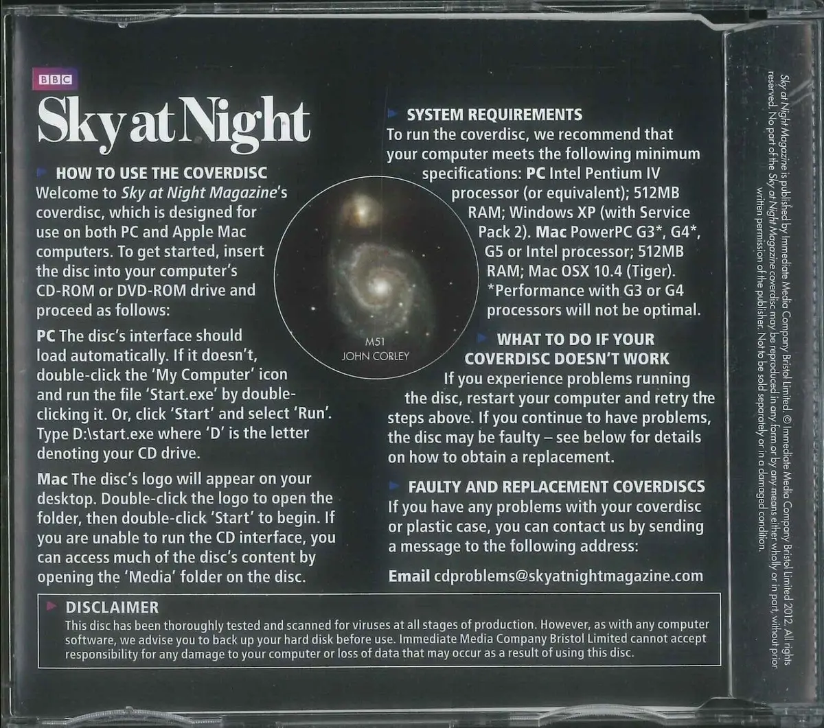 BBC Sky at Night CD-ROM, Square Kilometre Array #88 September 2012, Windows, Mac - image 2 | Free standard UK delivery included | Discount Quality Products