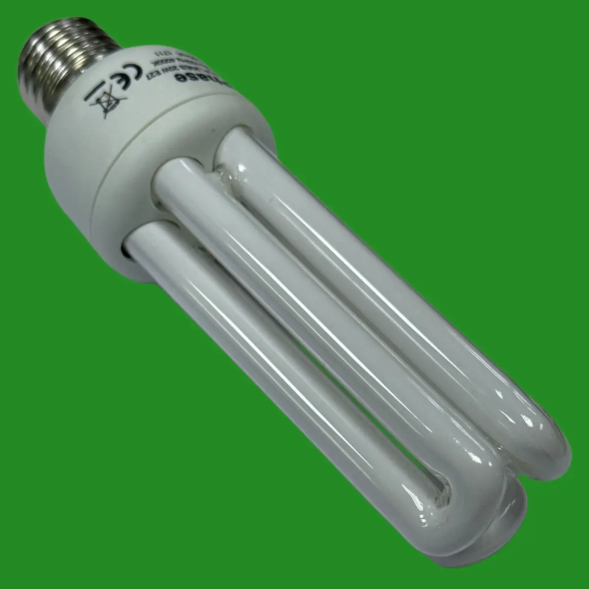 4x 20W (=100W) Phase CFL Low Energy Stick Light Bulbs 4000K Edison Screw ES E27 - image 4 | Free standard UK delivery included | Discount Quality Products