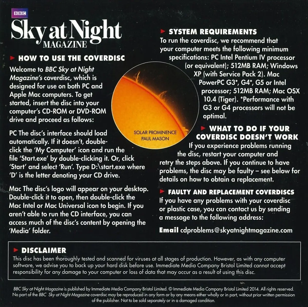 BBC Sky at Night CD-ROM, Citizen Astronomy, #109 June 2014, Windows, Mac - image 2 | Free standard UK delivery included | Discount Quality Products