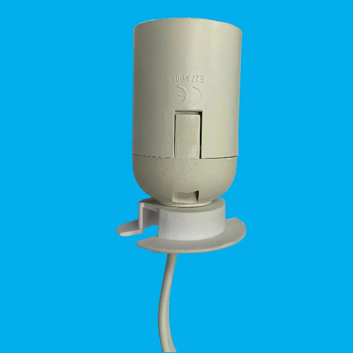 10x ES E27 White UK Plug Light Bulb Holder Inline Dimmer Switch Desk Table Lamp - image 4 | Free standard UK delivery included | Discount Quality Products