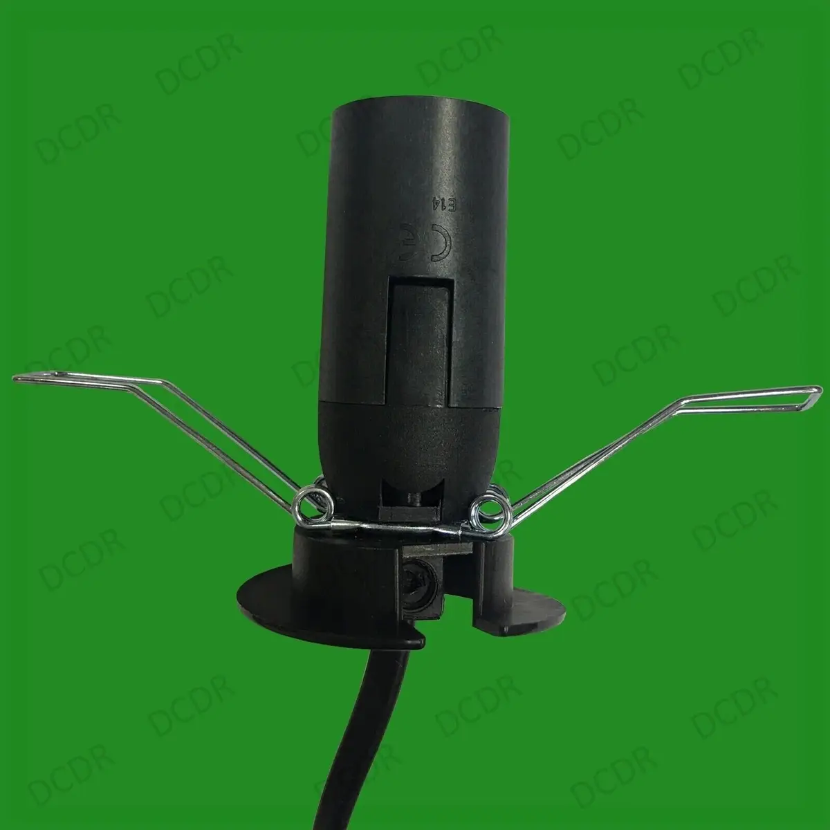 25x E14 SES Black UK 3pin Plug Lamp Light Bulb Holder Salt, Table, Desk Lamps - image 2 | Free standard UK delivery included | Discount Quality Products