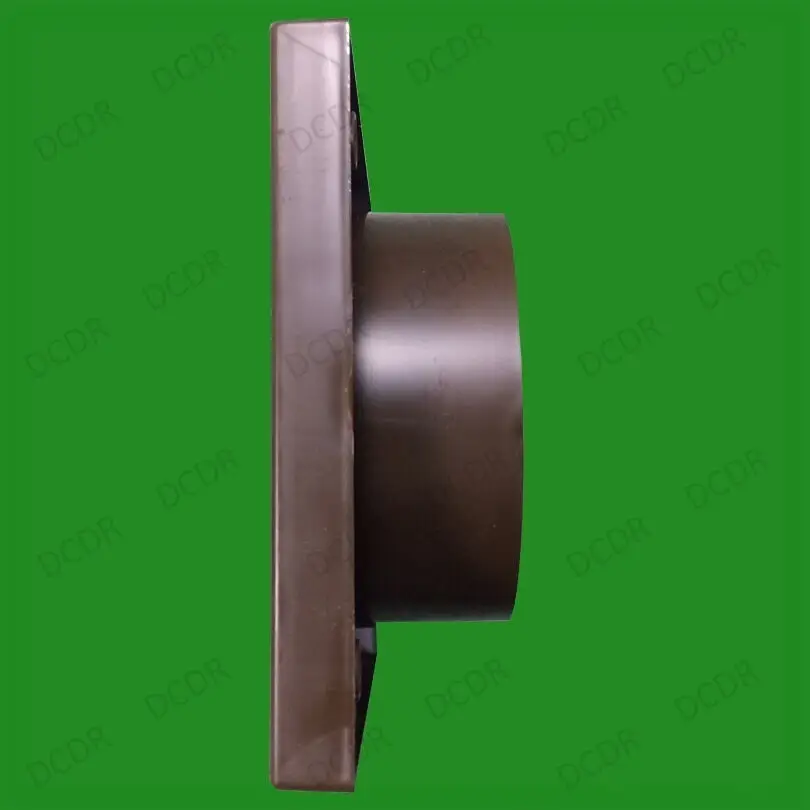 4x 100mm 4" Spigot Ducting Brown Extractor Fan Ventilation Fixed Louvre Grille - image 3 | Free standard UK delivery included | Discount Quality Products