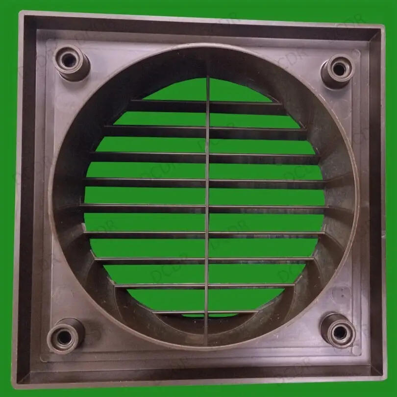 4x 100mm 4" Spigot Ducting Brown Extractor Fan Ventilation Fixed Louvre Grille - image 6 | Free standard UK delivery included | Discount Quality Products