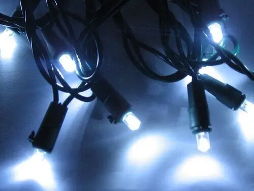 10m 100 White LED Outdoor Fairy Garden Party Mini Miniature Festoon Xmas Lights - image 4 | Free standard UK delivery included | Discount Quality Products